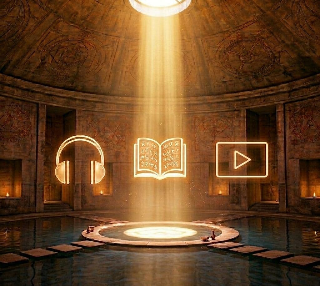 Read, listen, or watch