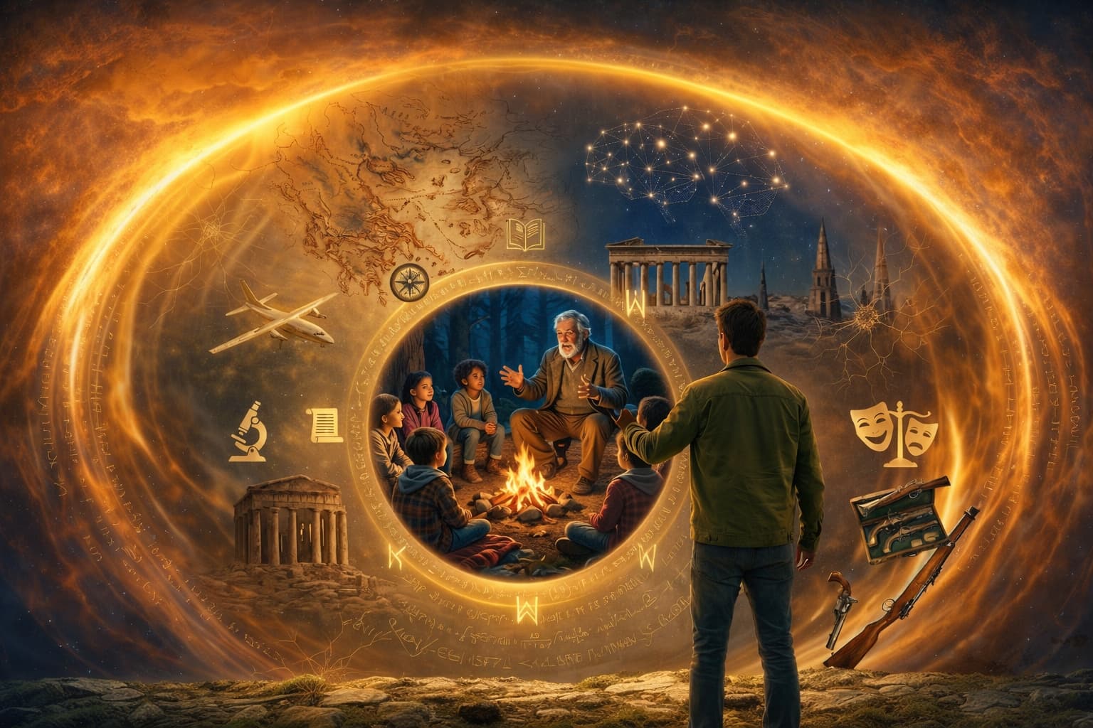 Learning through immersive storytelling